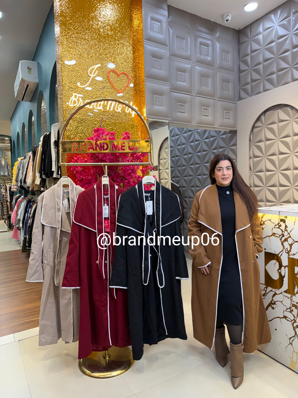 Woolen Overcoat With Belt (IMP-439)