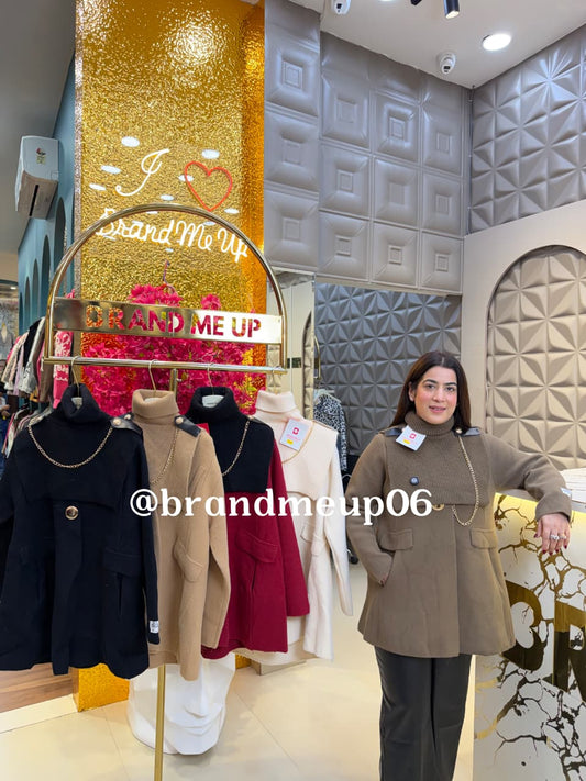 Woolen 2 Pcs Coat (IMP-427)