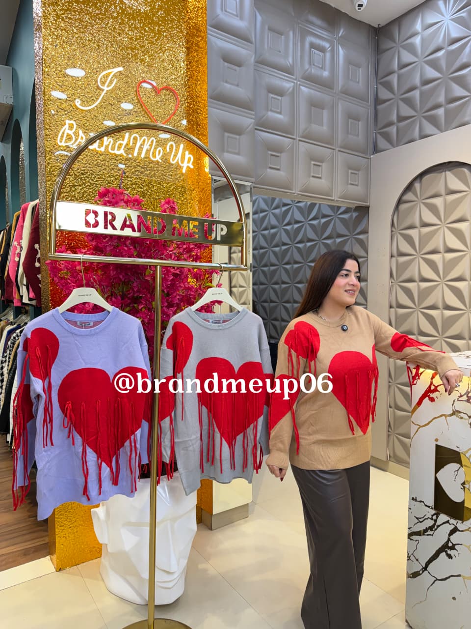 Cute Heart sweater  (IMP-373)