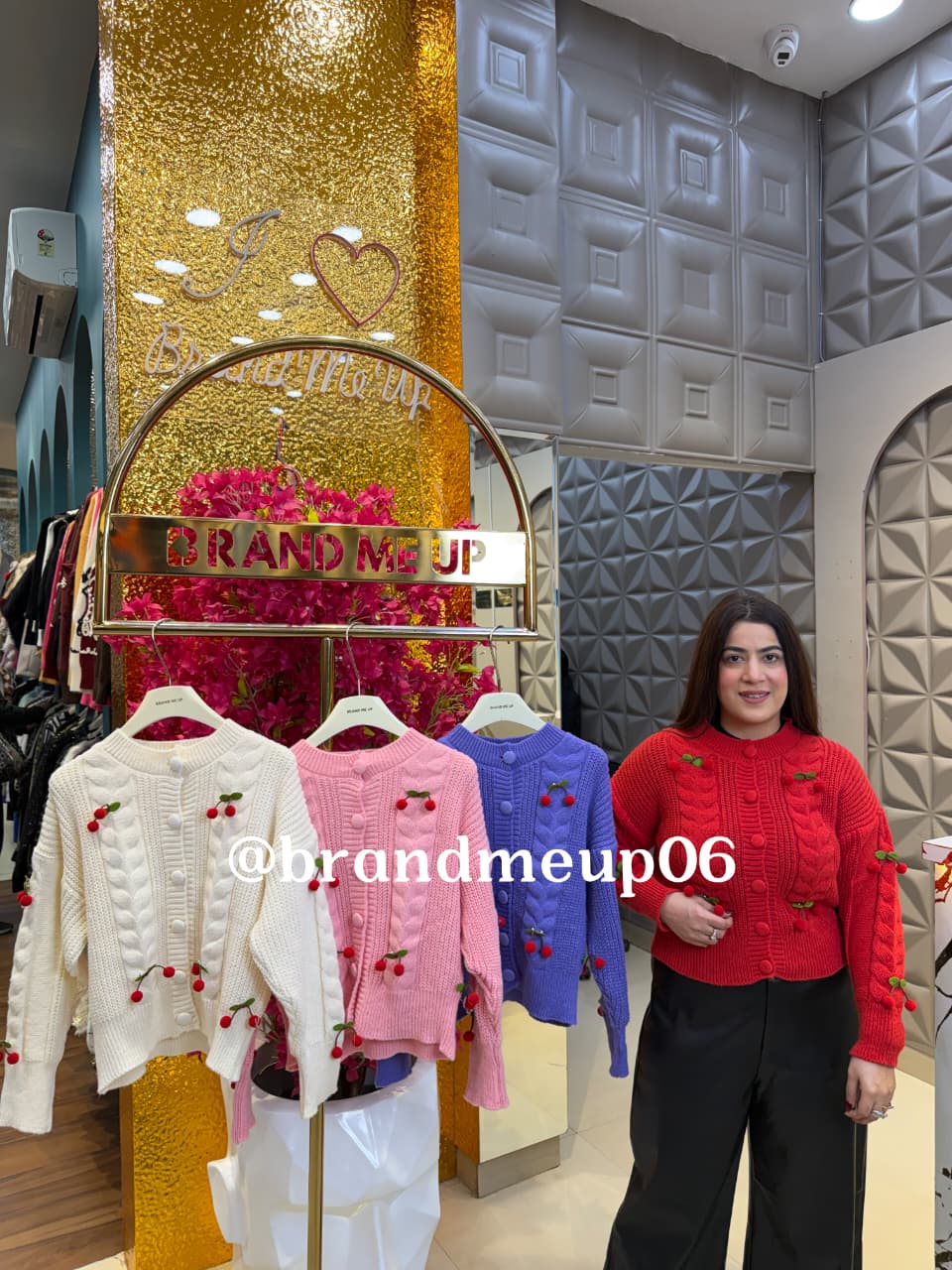 CHERRY CUTE CARDIGAN (IMP-687)