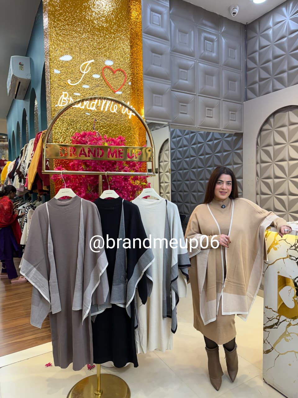 Woolen Dress With Shawl (IMP-181)