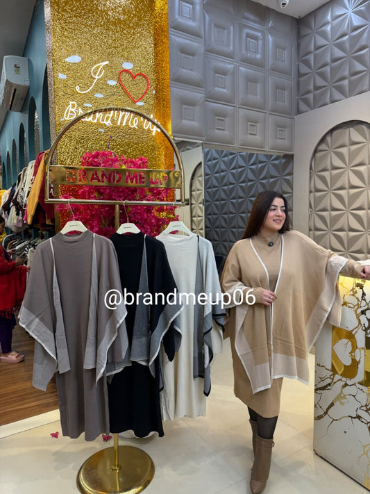 Woolen Dress With Shawl (IMP-181)