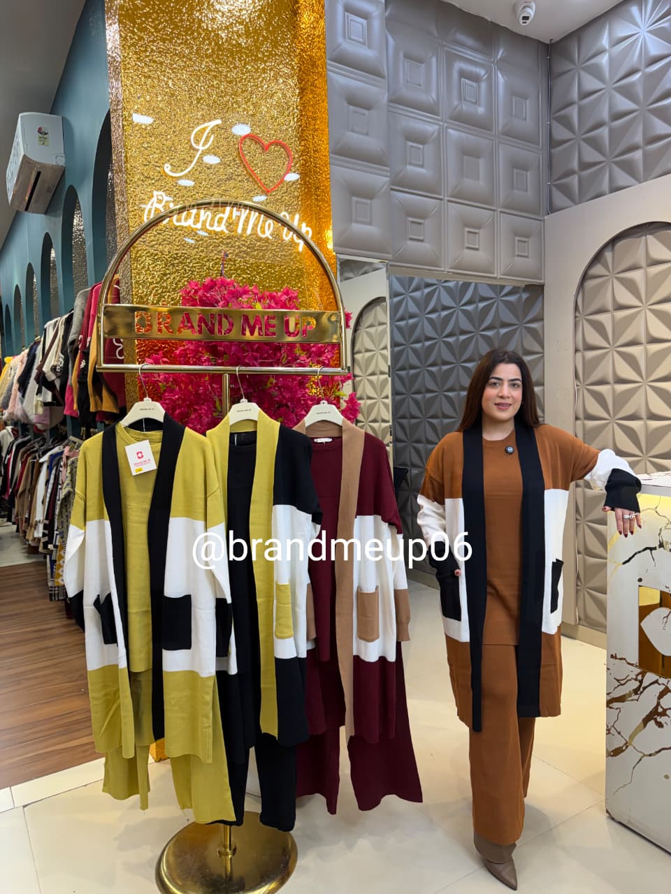 WOOLEN DOUBLE SHADE CORD SET WITH SHRUG (IMP-725)