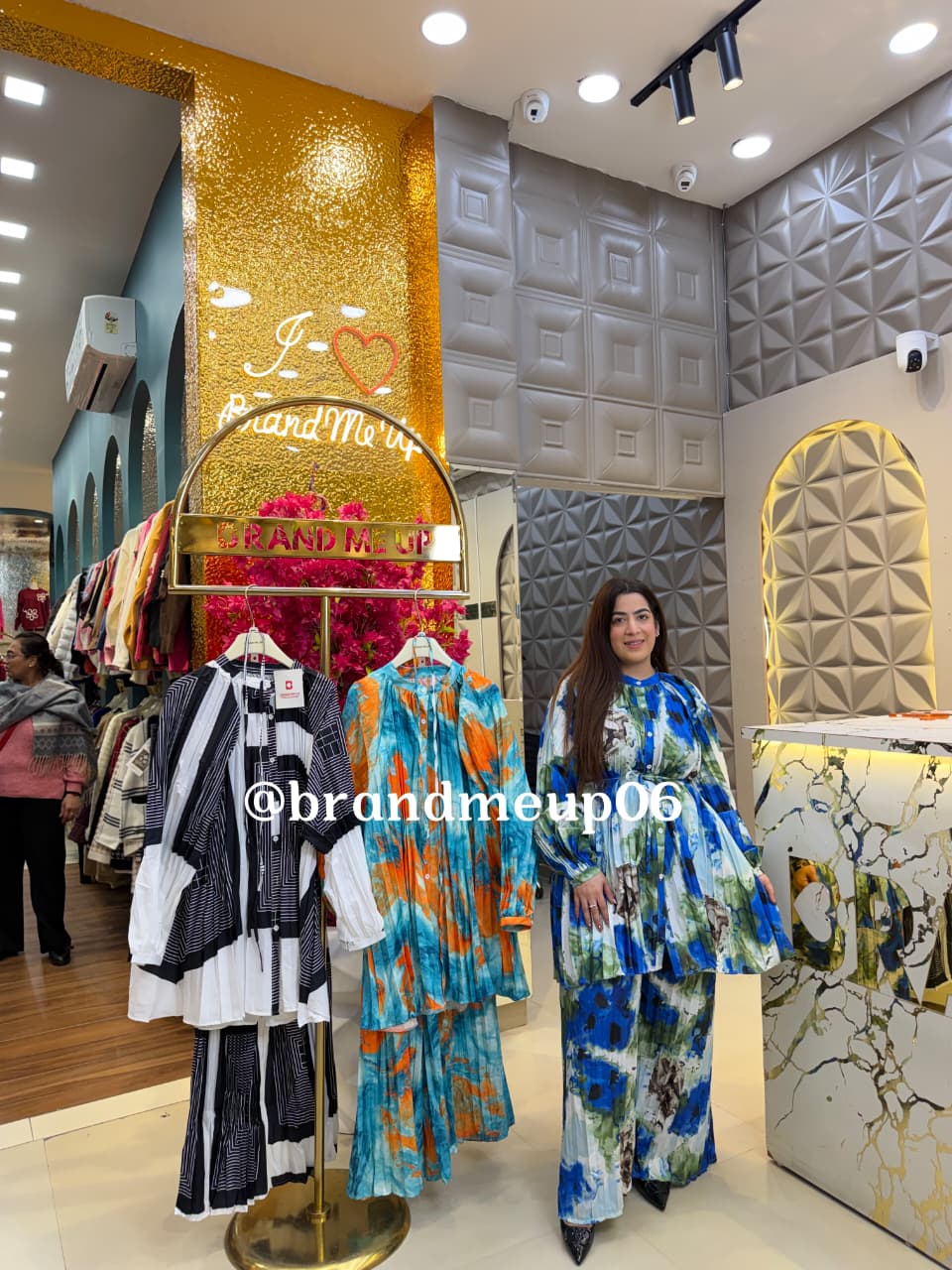 Pleated cord set (SET266)