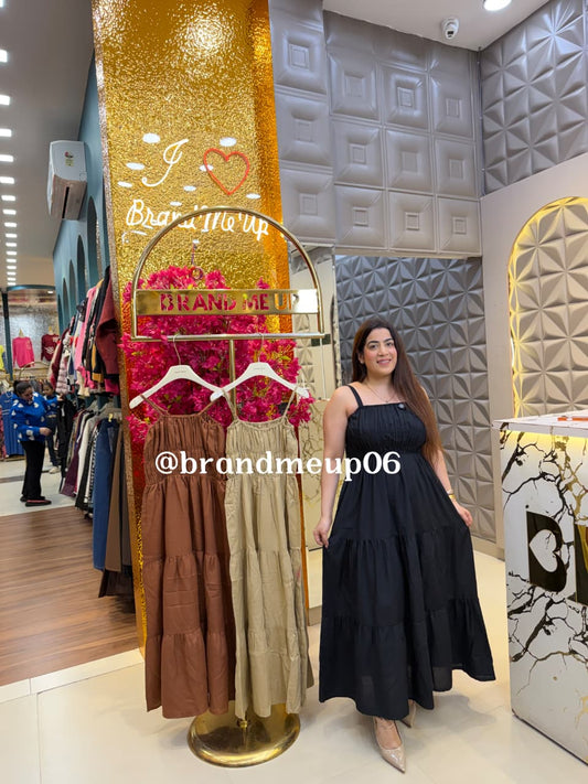 Rayon Maxi Dress (DRESS-323)