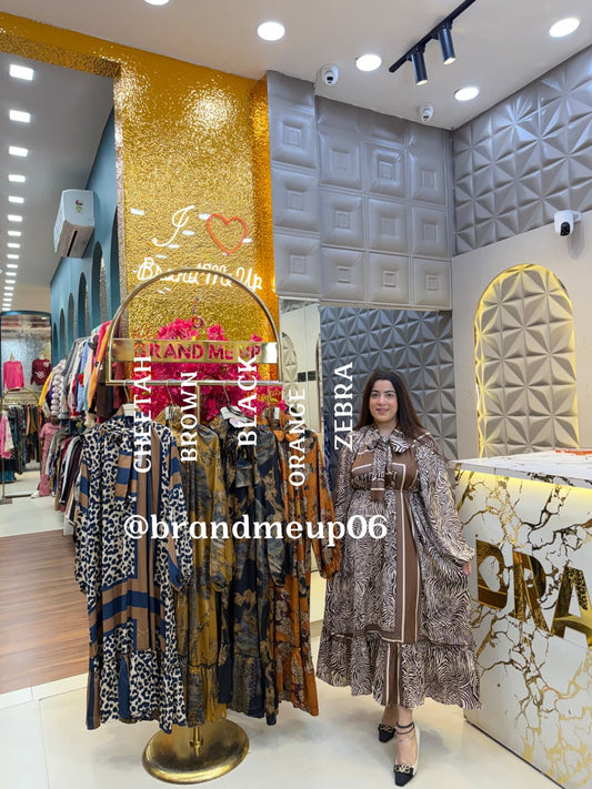 FLOWY MAXI DRESS (PRM-795)