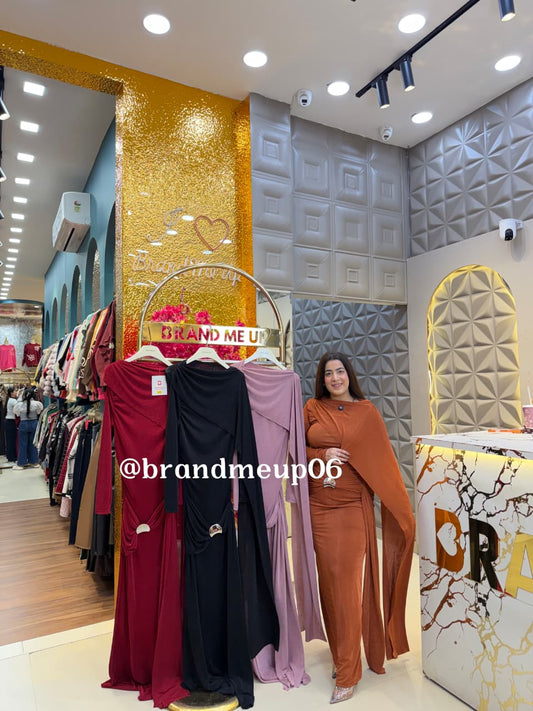 MPORTED CAPE DRESS (PRM-813)