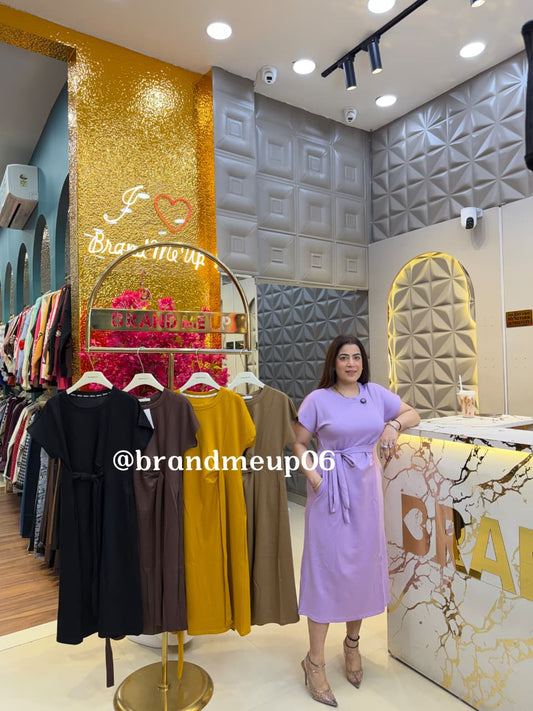 Imported Dress With Pocket (PRM-297)