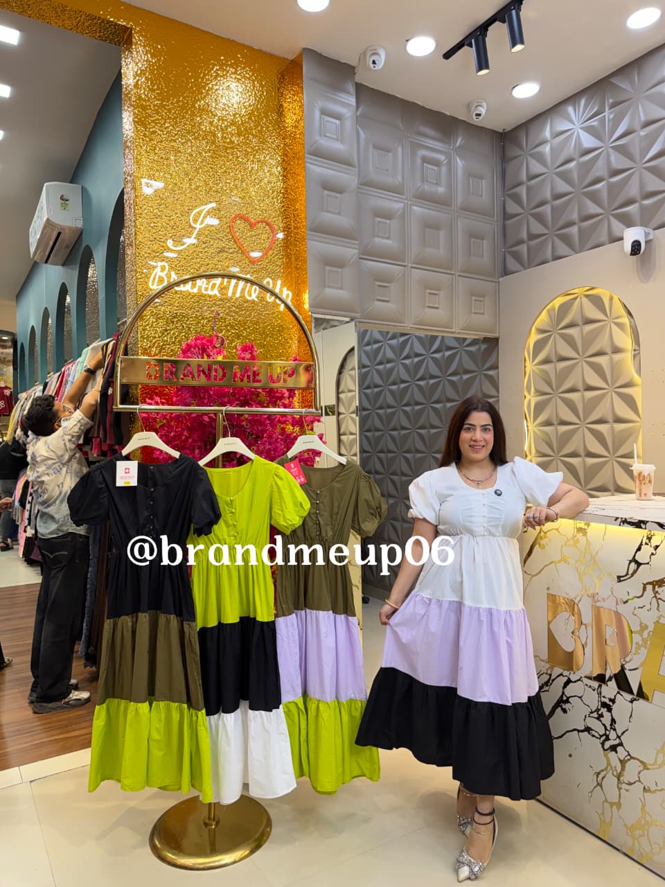 Cotton Multi Dress (DRESS-334)