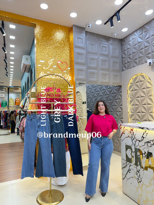 DENIM STRAIGHT FIT DENIM (PRM-859)  (CODE-2641)