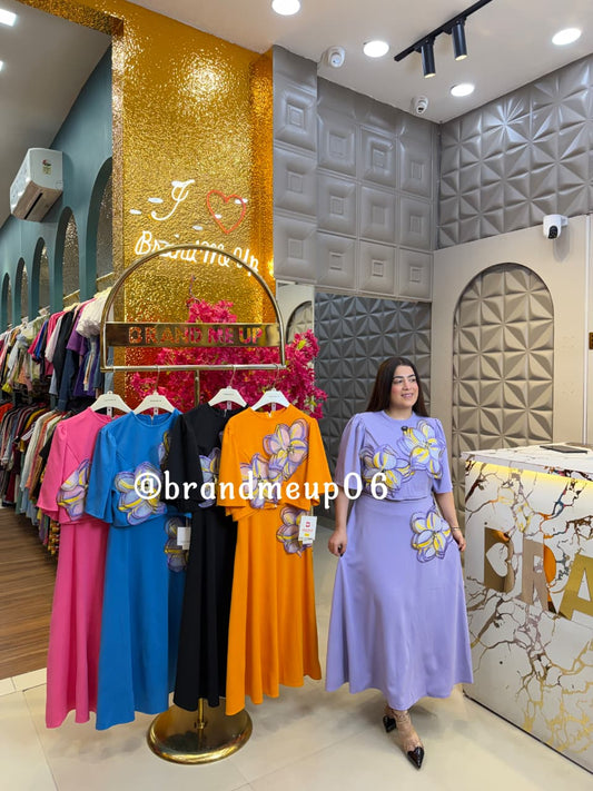 ‘DIMPLE’ 2PCS SKIRT SET (CODE- 66188) (PRM-1000)