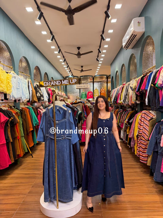 ‘PETALYN’ DENIM DRESS (SKU-08)