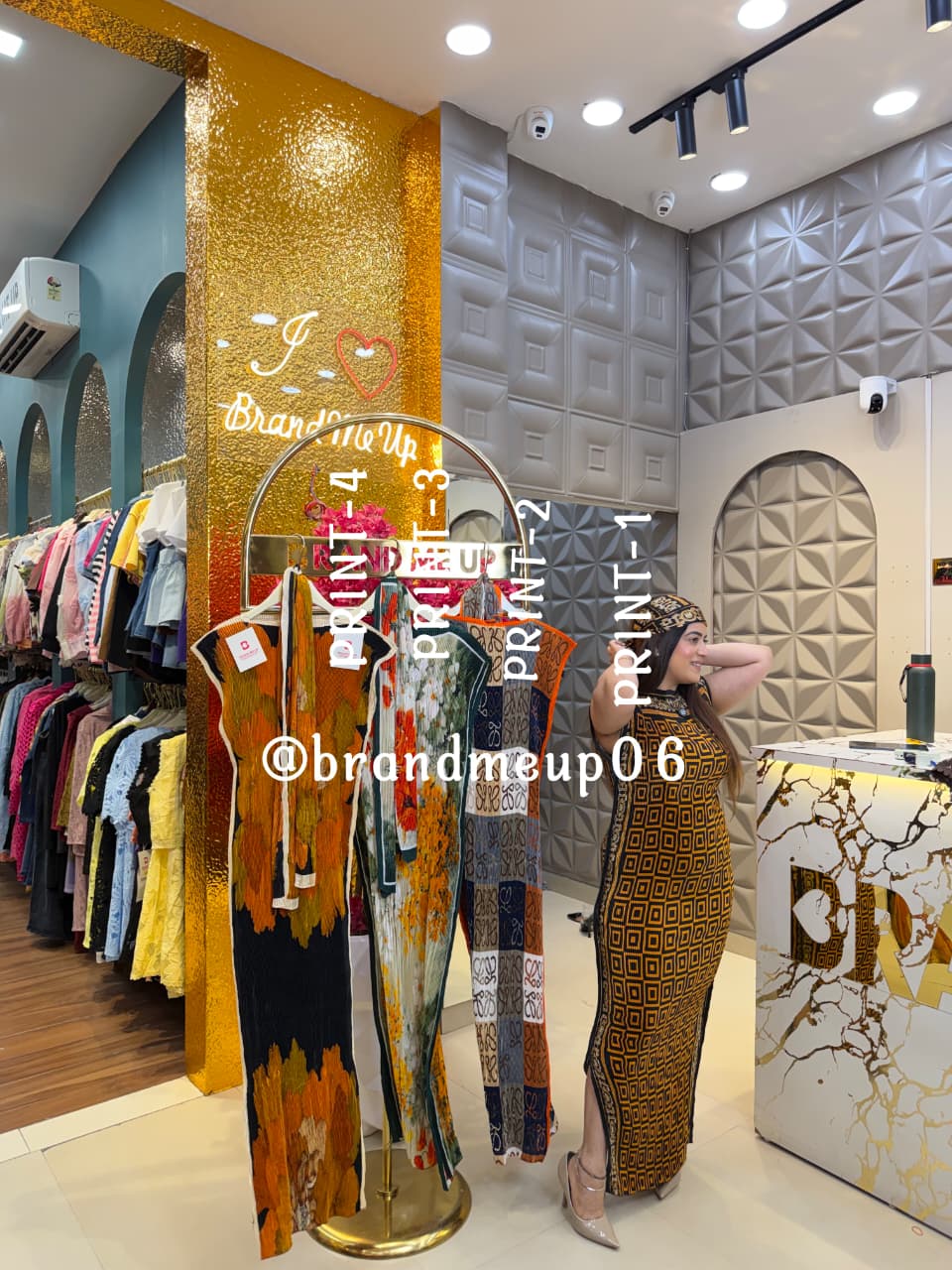 ‘VIRAL’ MAGIC DRESS WITH SCARF (SKU-33)