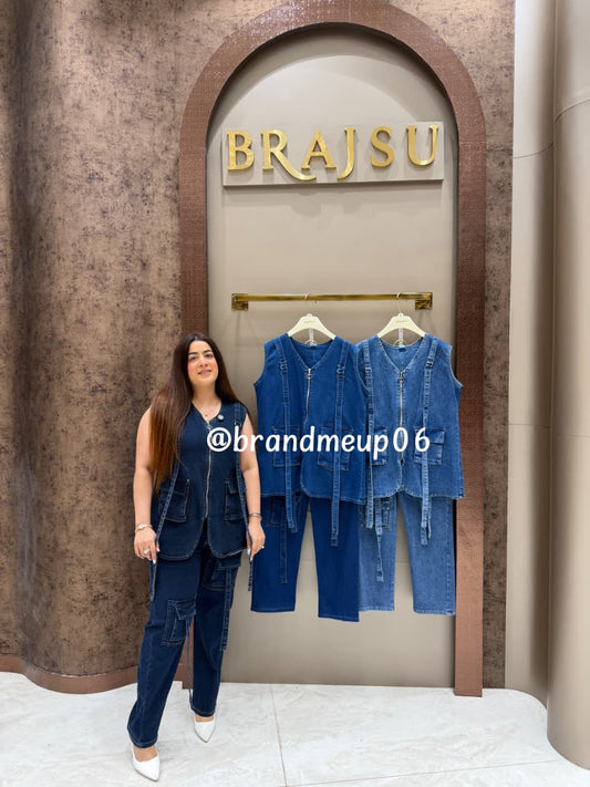 ‘CARGO’ DENIM 2PCS CORD (SKU-13)