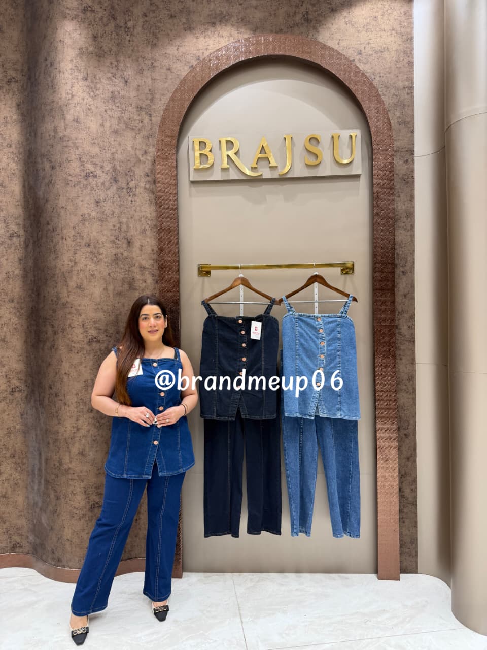 ‘DREAMLINE’ 2PCS DENIM CORD (SKU-30) (CODE-15066)