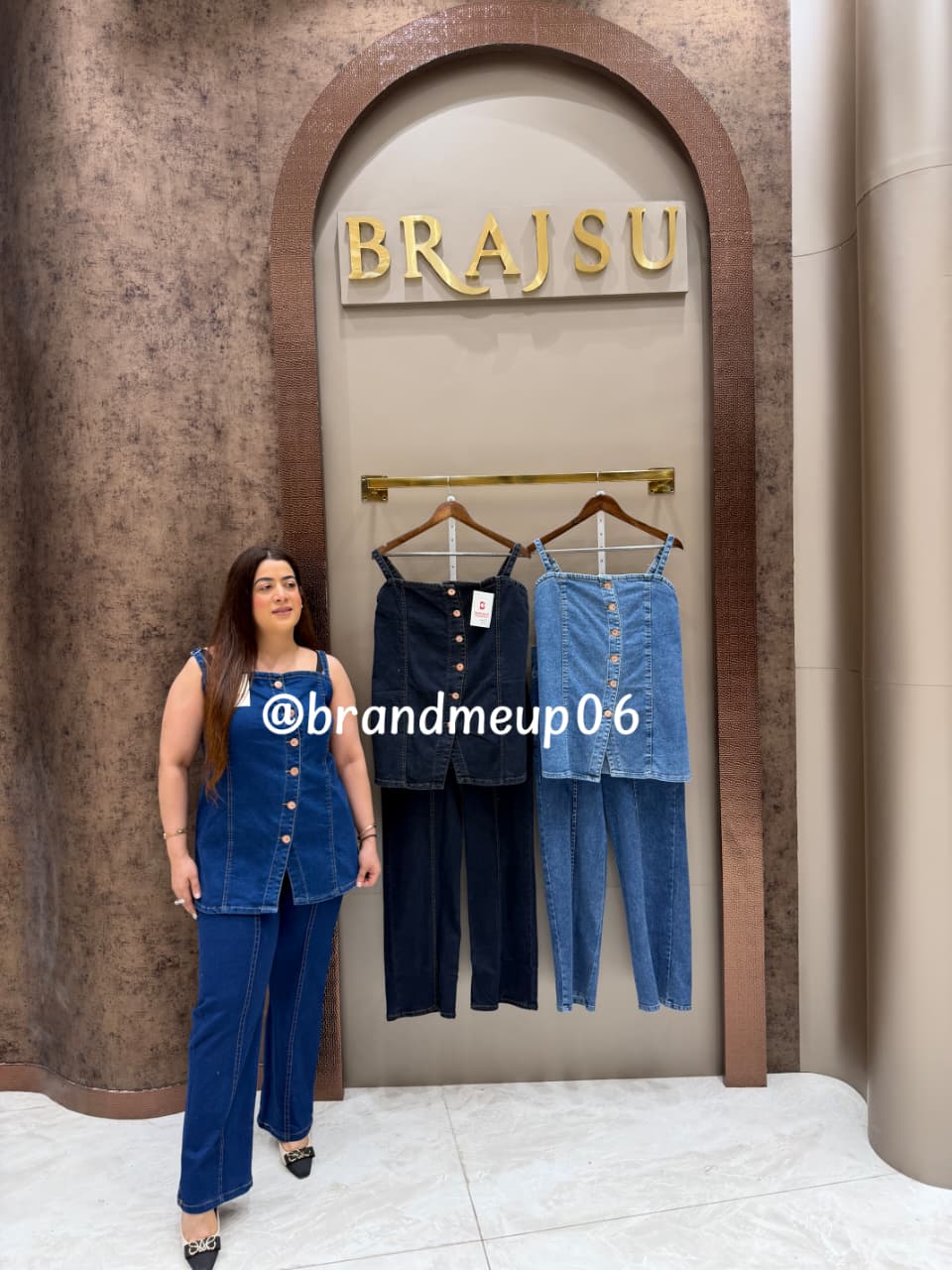 ‘DREAMLINE’ 2PCS DENIM CORD (SKU-30) (CODE-15066)