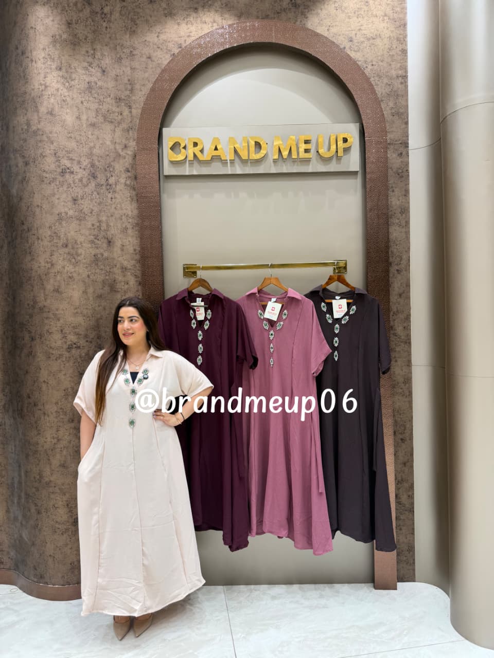 ‘BEAT’ LONG MAXI DRESS WITH POCKET (SKU-290)