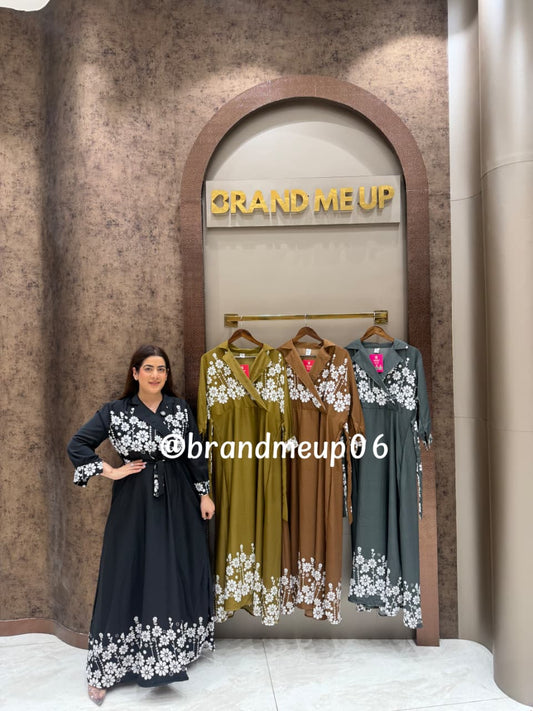 ‘FOLD’ LONG MAXI DRESS (SKU-254)