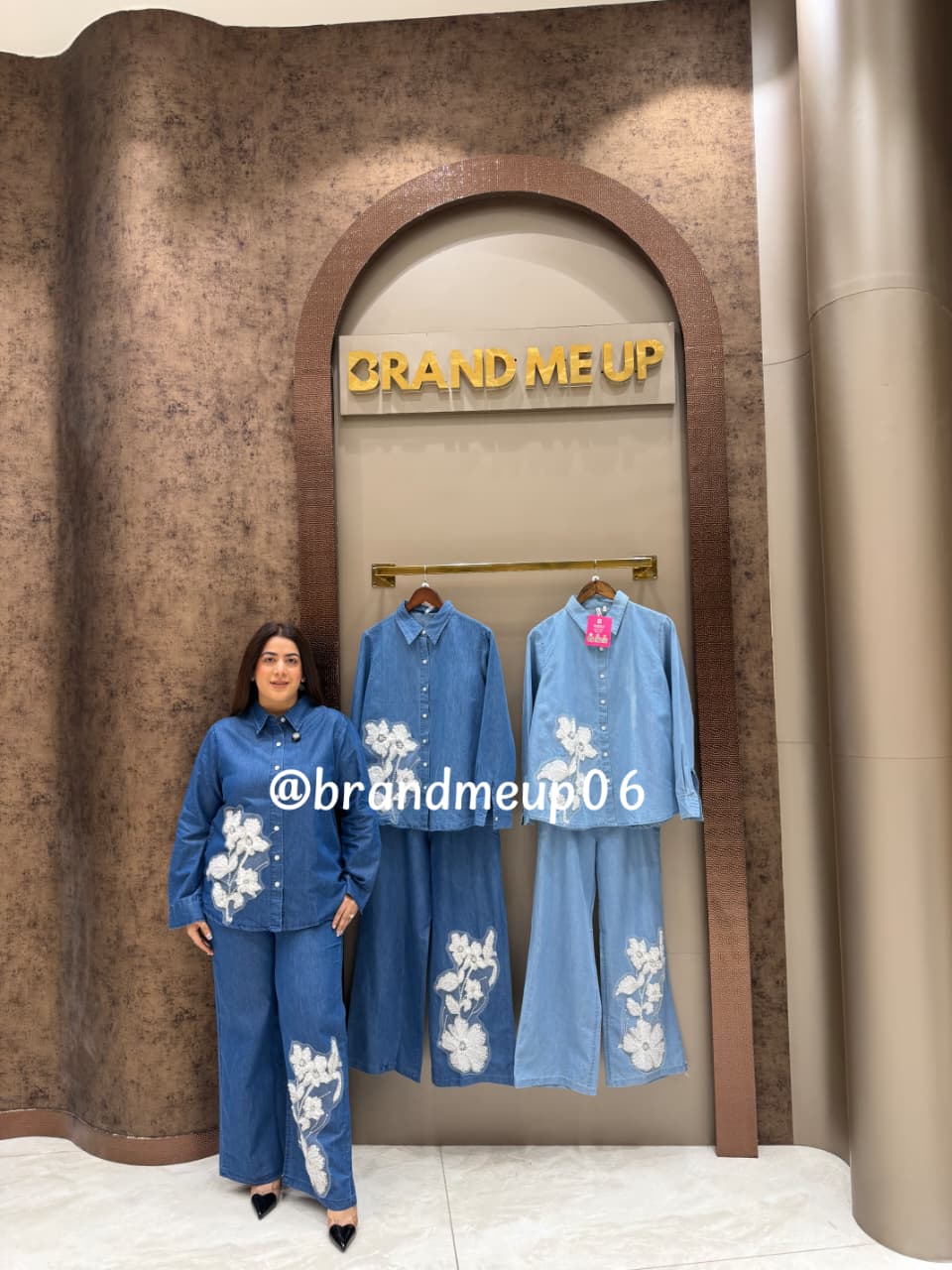 ‘CHICABOO’ 2PCS DENIM CORD SET (SKU-22)