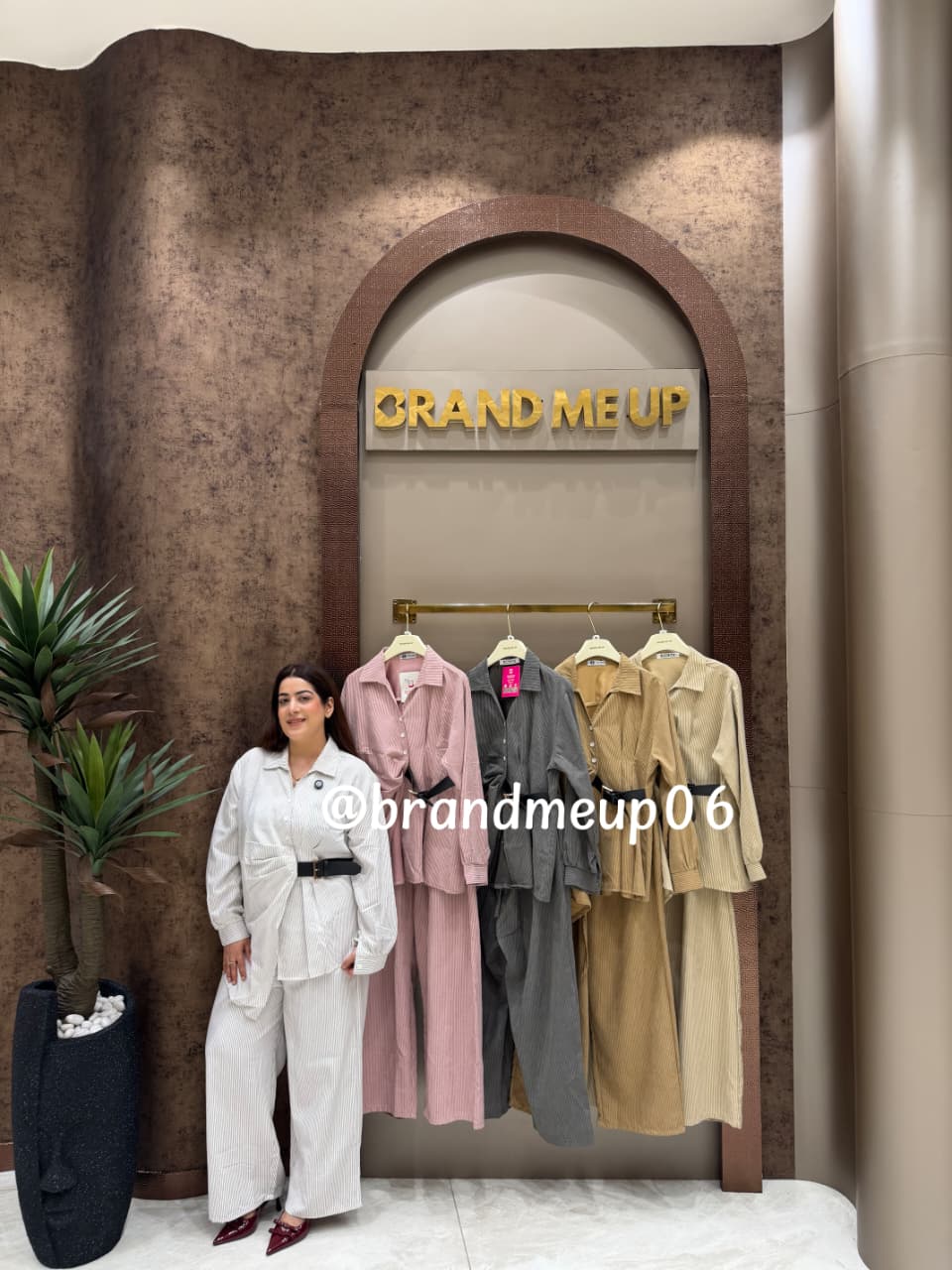 'KAIRA' 2PCS  STRIPE PREWINTER CORD (SKU-322)