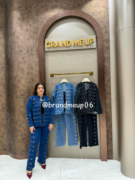 'STYLE' 3PCS DENIM CORD (SKU-355)