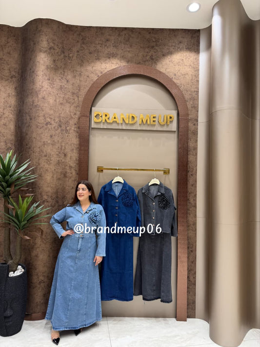 LUSHIE’ 2PCS DENIM SKIRT SET (PRM-966)