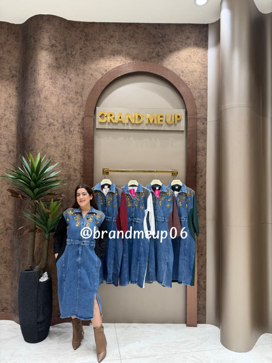 ‘LIVA’ DENIM DRESS (SKU-358)