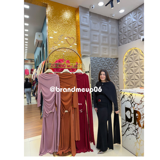 MPORTED CAPE DRESS (PRM-813)