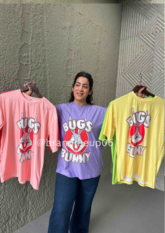 Baggie Tshirt (TEE-102) - BUNNY BUGS