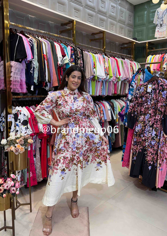 Floral Maxi Dress (DRESS-245)