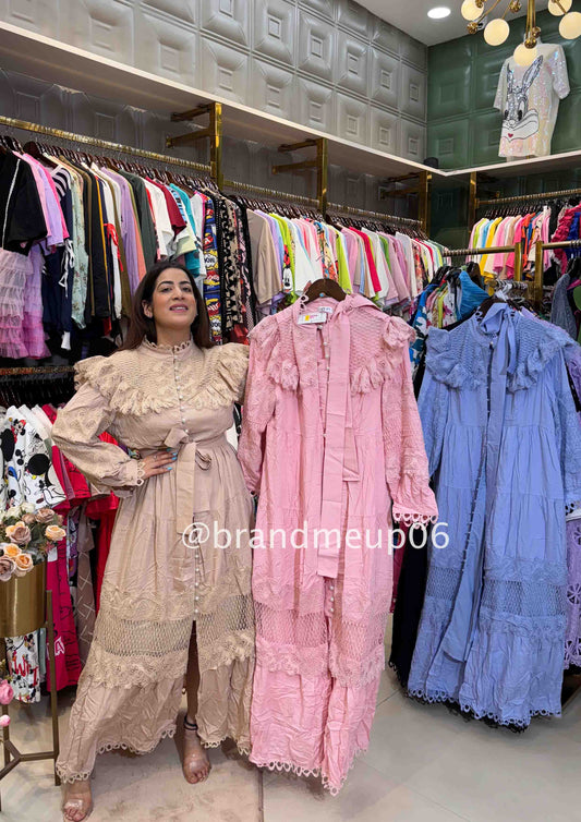 Imported Cotton Maxi Dress (PRM-4)