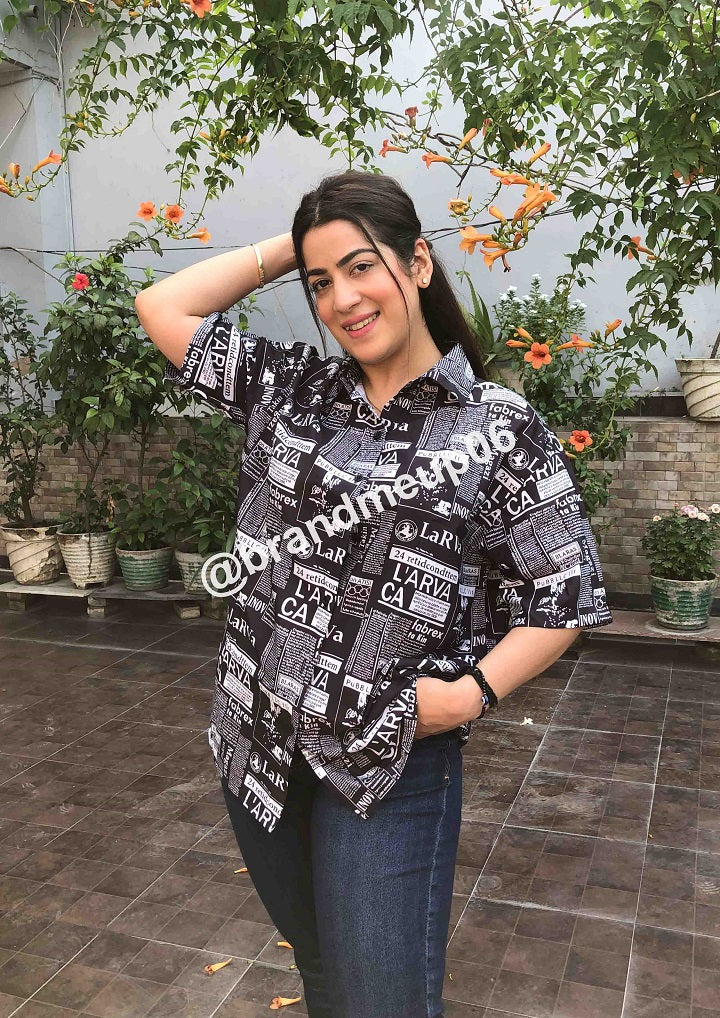 News Paper shirt