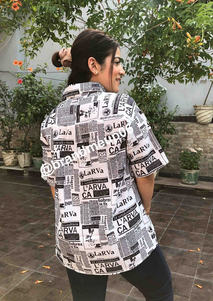 News Paper shirt