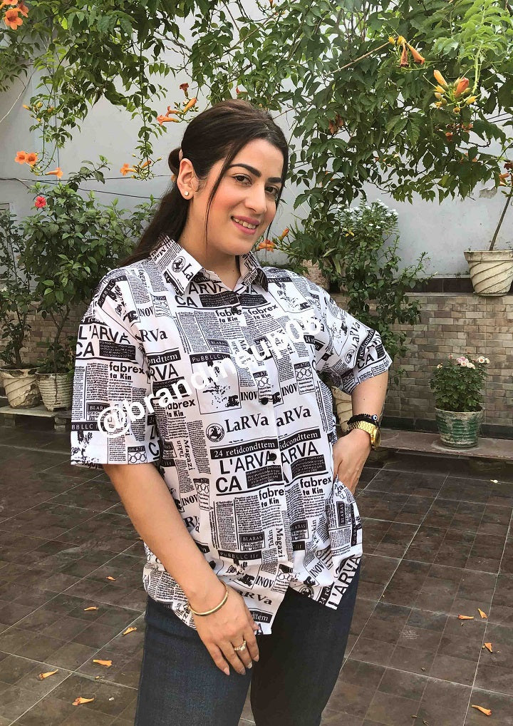 News Paper shirt