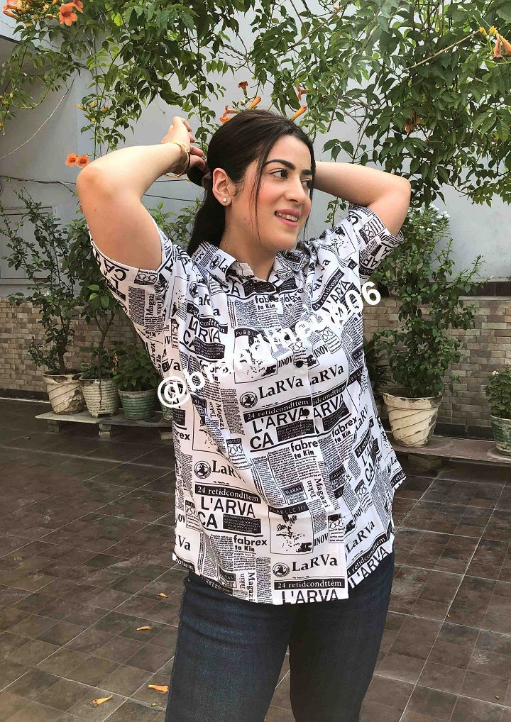 News Paper shirt