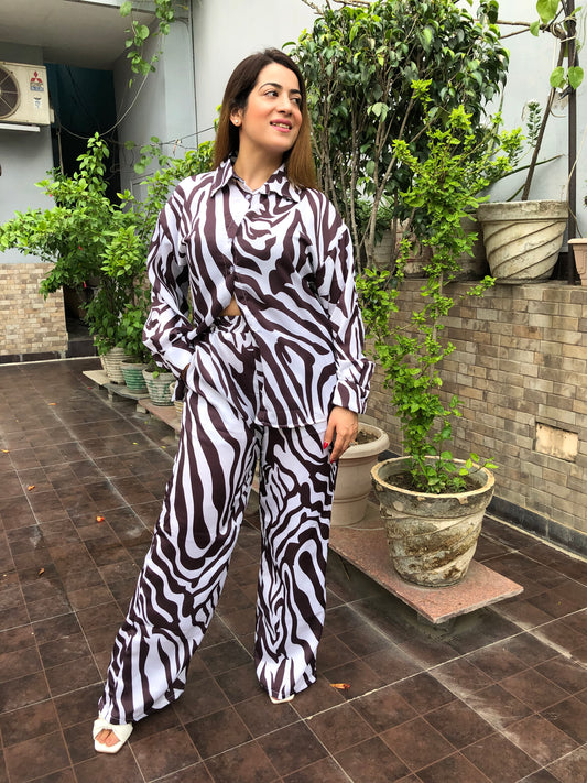 Zebra Co-ord set